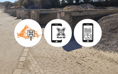 Jetzt neu: Material & Preis direkt aufs Smartphone – mit den HAAF‑QR‑Codes für Schüttgut